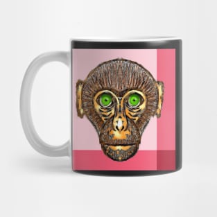 Cute Monkeys Chimps Funny Animal Stickers Mug